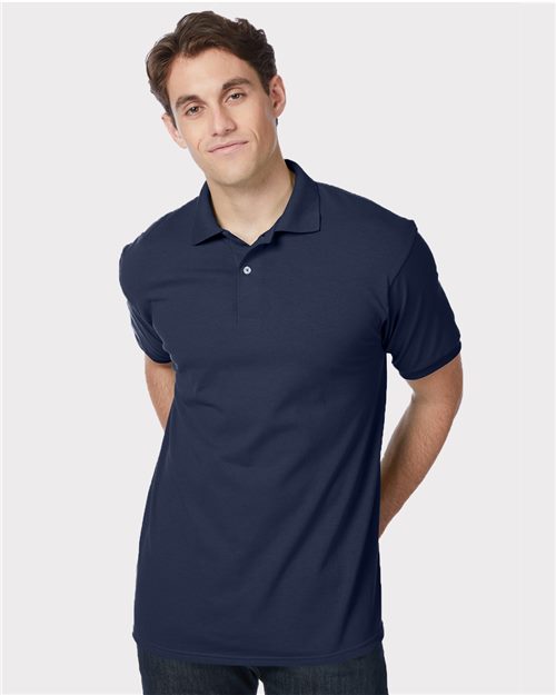 Hanes Men's EcoSmart® Jersey Polo